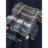Camiseta nomeie-a Nmmvagno Loose Infantil Navy Blazer