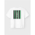 Camiseta Name it Nkffalaura Ss Infantil Blanco/Verde