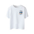 Camiseta nomeie como Nmmvelix Nreg Infantil Bright Branco