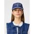 Casquette Pieces Pclihilda Cap Box Bel Air Bleu