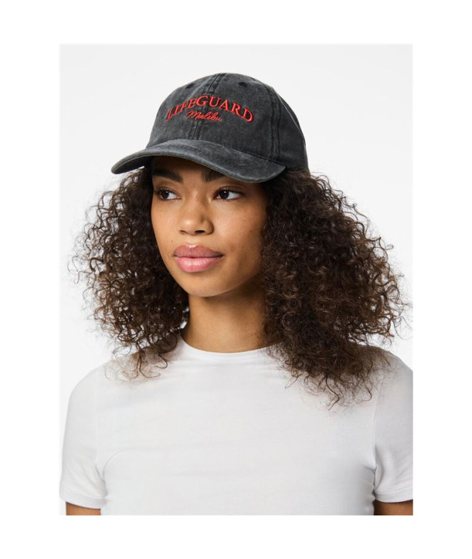 Casquette Pieces Pclihilda Cap Box Gris Foncé...