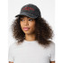 Casquette Pieces Pclihilda Cap Box Gris Foncé Denim