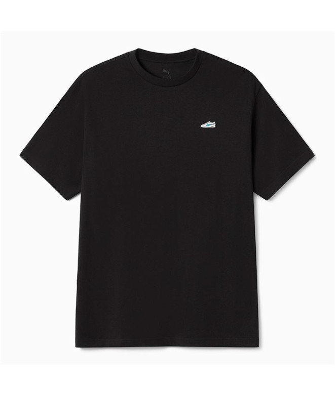 Camiseta Puma Sneaker Graphic, Black Hombre