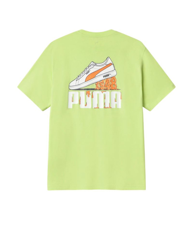 T-shirt Puma Sneaker Graphic, Cool Cucumber Homme