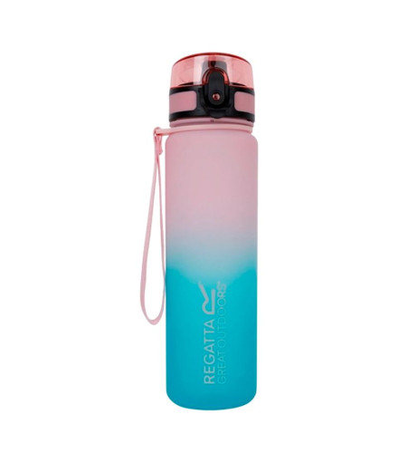 Botella de Camping Regatta 0.6L Tritan Flip Unisex Rosa