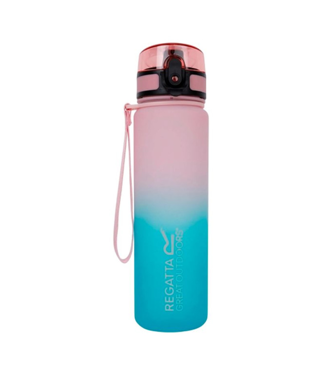 Botella de Camping Regatta 0.6L Tritan Flip Unisex Rosa