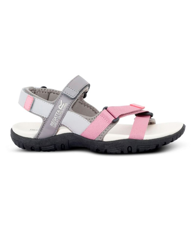 Sandalias de Montaña Regatta SantaClara2 Mujer Gris/Lila