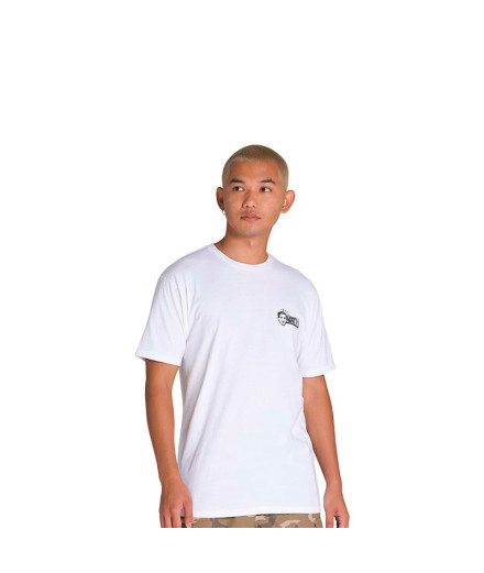 T-shirt Vans Death Grip Ss Blanc Homme