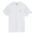 Camiseta Vans Mn Left Chest Logo Branco/Preto Homem