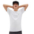 Camiseta Vans Mn Left Chest Logo Branco/Preto Homem