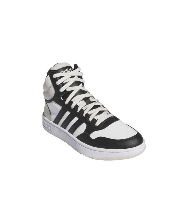 Sapatilhas adidas Hoops 3.0 Mid Homem Branco