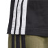 Camiseta adidas 3Bandas Sj Homem Preto/Branco