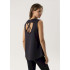 Camiseta de Fitness Ditchill Tank Top Aria Mulher Preto