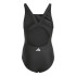Bañador de Natación adidas 3 Bandas Mid Suit Gy Niña Negro/Blanco