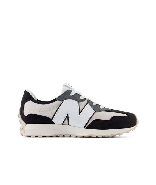 Zapatillas New Balance 327 Infantil Gris/Negro