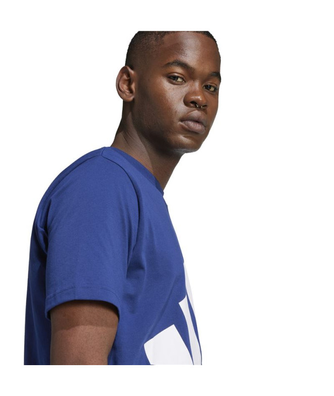 T-shirt adidas Bl Sj Homme Bleu Foncé/Blanc