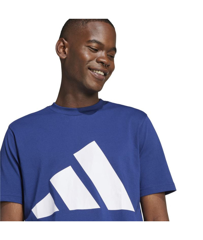 Camiseta adidas Bl Sj Homem Azul Escuro/Branco