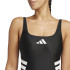 Maillot de bain de Natation adidas 3Bandas Uback Suit Femme Noir/Blanc