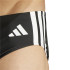 Fato de banho de Natação adidas 3 Bandas Bld Trunk Homem Preto/Branco
