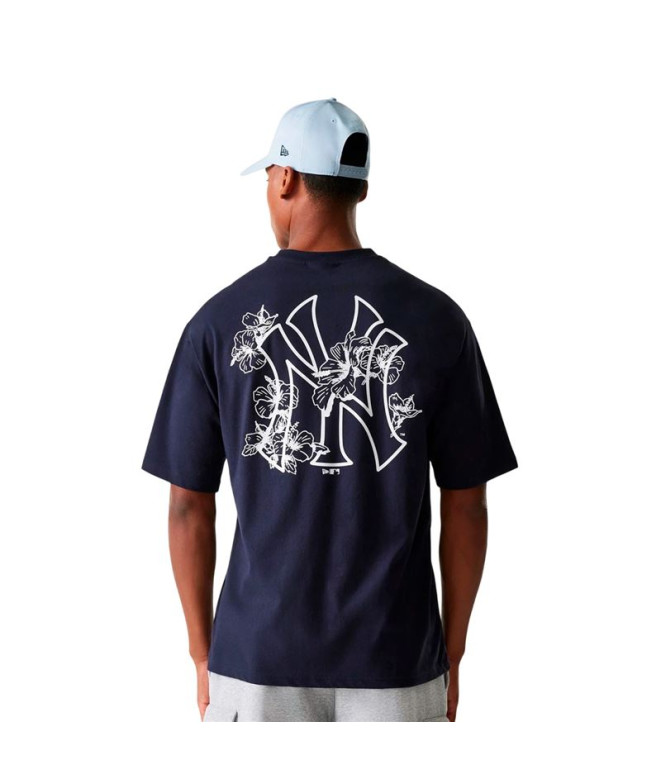 Camiseta New Era Mlb Floral Grphc Os Neyyan...