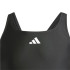 Fato de banho de Natação adidas 3Bandas Bld Swimsuit Menina Preto/Branco