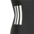 Fato de banho de Natação adidas 3Bandas Bld Swimsuit Menina Preto/Branco