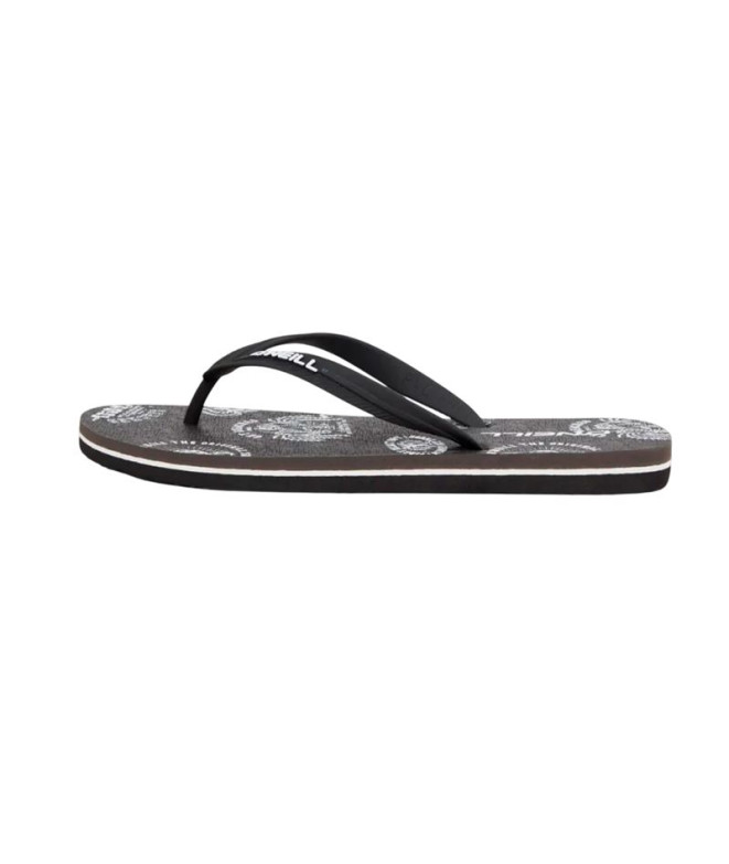 Chanclas O'Neill Profile Graphic Hombre Negro