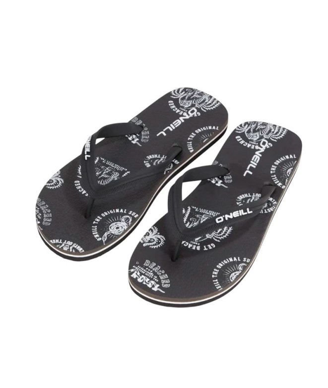 Chanclas O'Neill Profile Graphic Hombre Negro