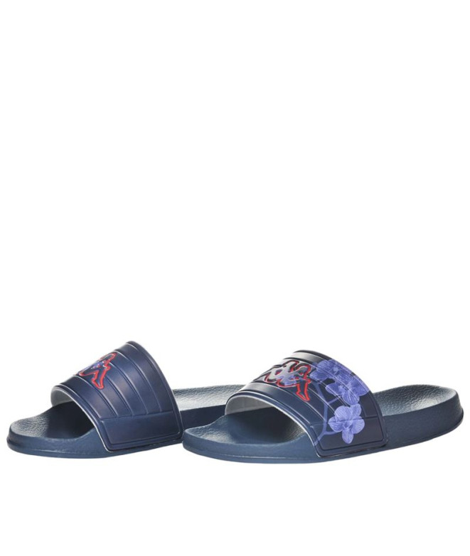Chanclas Kappa Noles 7 Mujer Blue Marine/Blue Lt