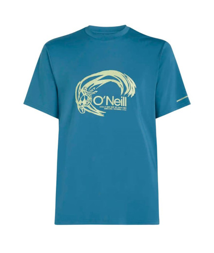 Camiseta O'Neill O'Riginals Hybrid Upf Graphic Homem Azul