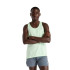 Camiseta New Balance Athletics Singlet Hombre Verde