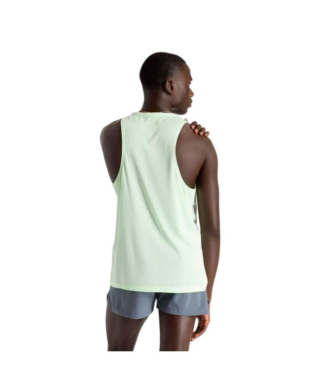 Camiseta New Balance Athletics Singlet Homem Verde