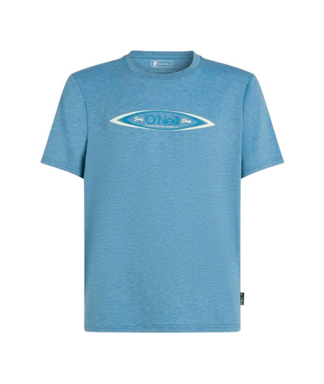 Camiseta O'Neill O'Riginals Hybrid Polygiene GraphicHombre Azul
