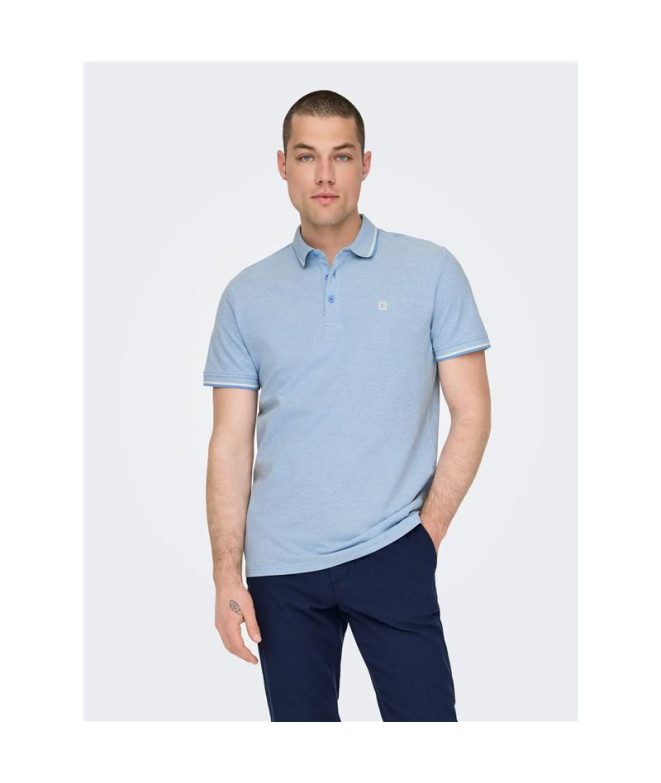 Polo Only & Sons Onsflectcher Slim SS Noos Hombre