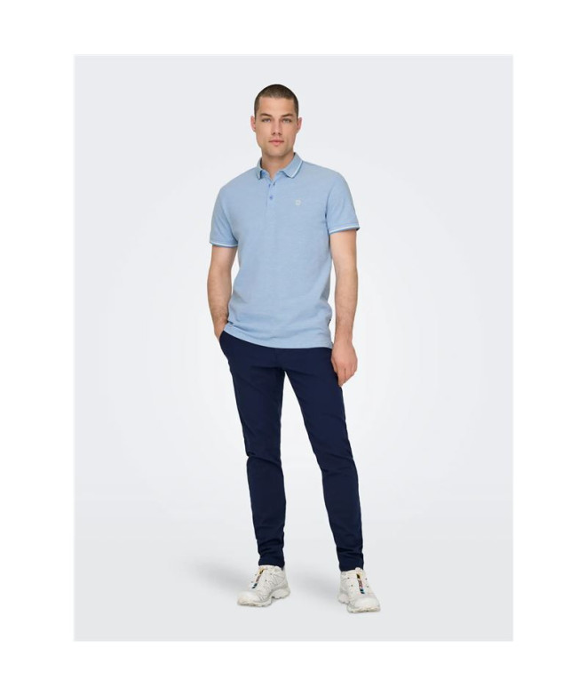 Polo Only & Sons Onsflectcher Slim SS Noos Hombre