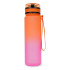 Botella Regatta 0.6L Tritan Flip Naranja/Rosa