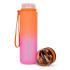 Botella Regatta 0.6L Tritan Flip Naranja/Rosa