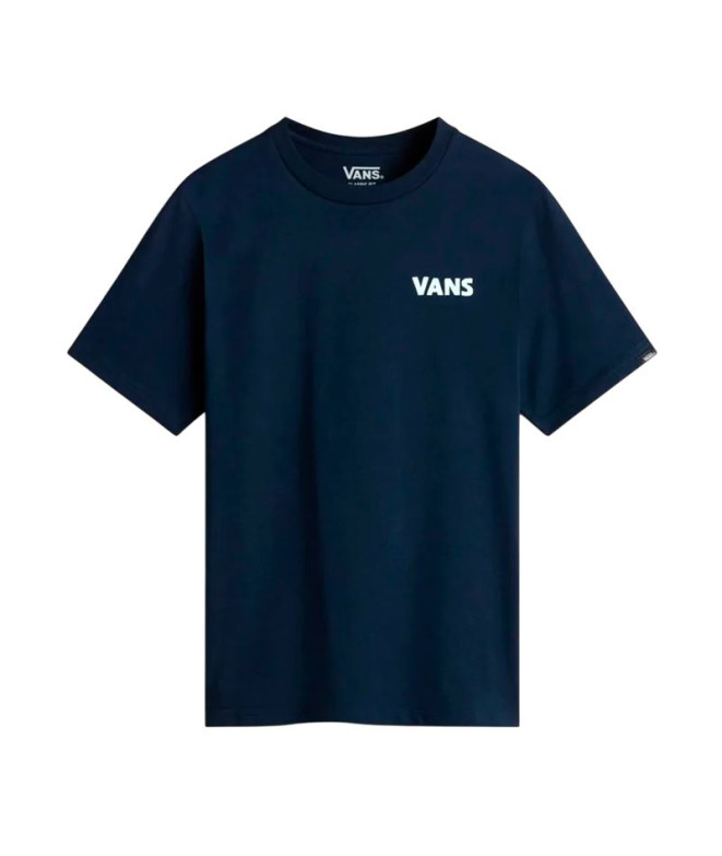 Camiseta Vans Headwaves Ss Azul Marino Niño
