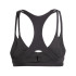 Sutiã esportivo adidas Aeroimpact Luxe Training Light Support Mulher Preto