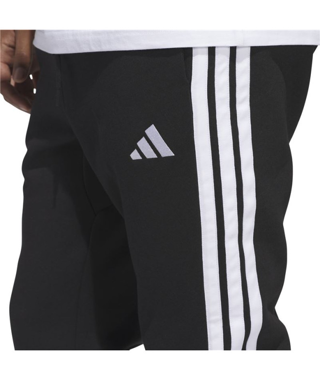 Pantalons adidas 3 Bandas Fl Tc Homme Noir/Blanc