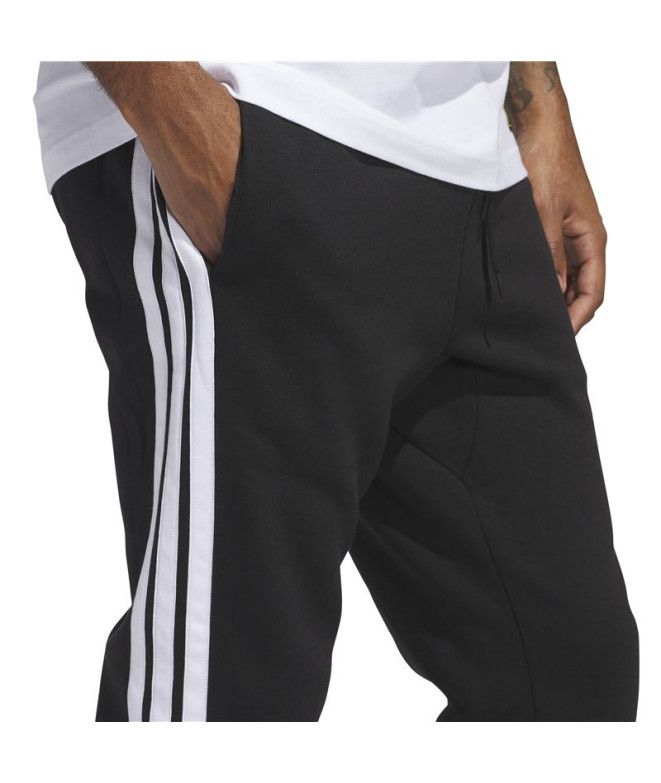 Pantalons adidas 3 Bandas Fl Tc Homme Noir/Blanc