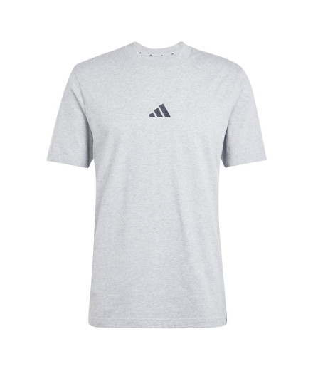 Camiseta adidas 3Bandas Sj Hombre Gris/Negro