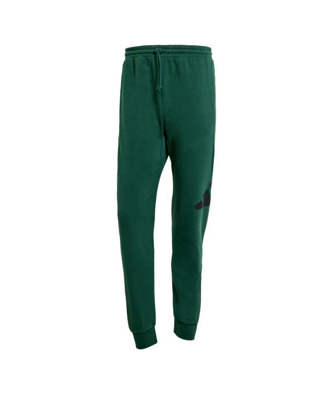 Pantalones adidas Bl French Terry Hombre Verde Oscuro/Negro