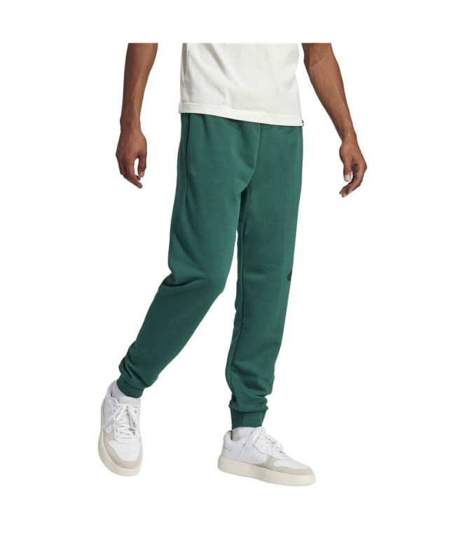 Pantalones adidas Bl French Terry Hombre Verde...