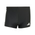 Maillot de bain de Natation adidas 3 Bandes Bld Boxer Homme Noir/Blanc