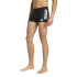 Fato de banho de Natação adidas 3 Bandas Bld Boxer Homem Preto/Branco
