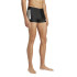 Fato de banho de Natação adidas 3 Bandas Bld Boxer Homem Preto/Branco