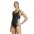 Maillot de bain de Natation adidas 3 Bandas Bld Swimsuit Femme Noir/Blanc