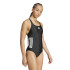 Maillot de bain de Natation adidas 3 Bandas Bld Swimsuit Femme Noir/Blanc