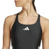 Maillot de bain de Natation adidas 3 Bandas Bld Swimsuit Femme Noir/Blanc